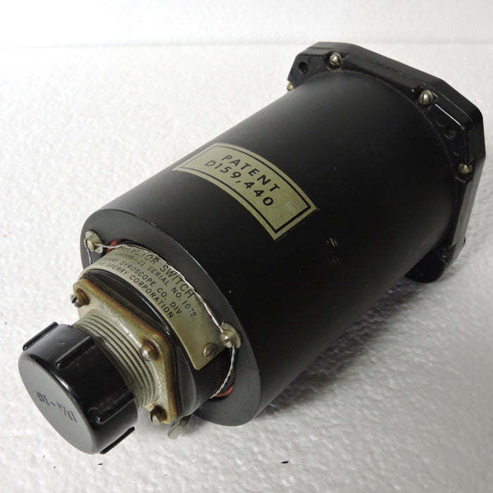 Selector Switch, Zero Reader, US Air Force
