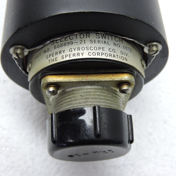 Selector Switch, Zero Reader, US Air Force