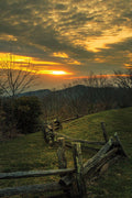Setting on the Fence – Art Prints by Jason Clemmons