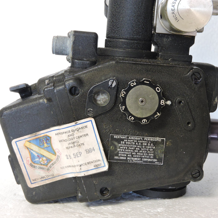 Sextant, Aircraft Periscopic, MS28011-5, with Case, for Display, Parts, or Repair