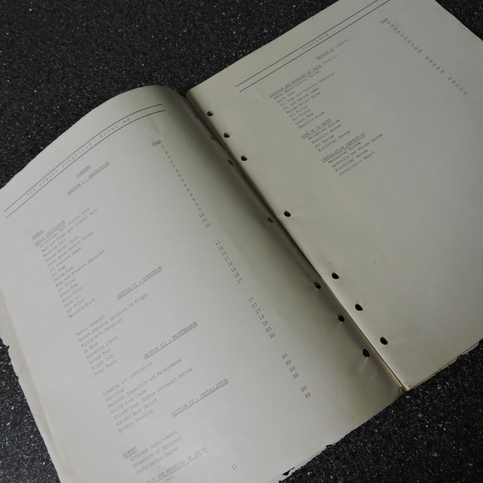 Sperry Aircraft Gyropilot Model A-3 Instruction Manual 1940