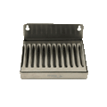 Stainless Steel Drip Tray 4" x 6" Wall Mount
