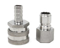 Stainless Steel Quick Disconnect Set 1/2" FPT