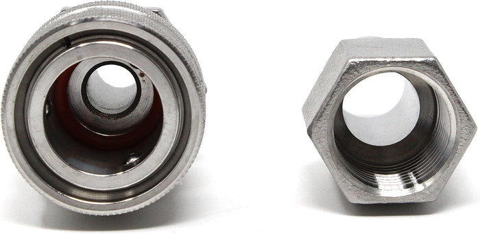 Stainless Steel Quick Disconnect Set 1/2" FPT