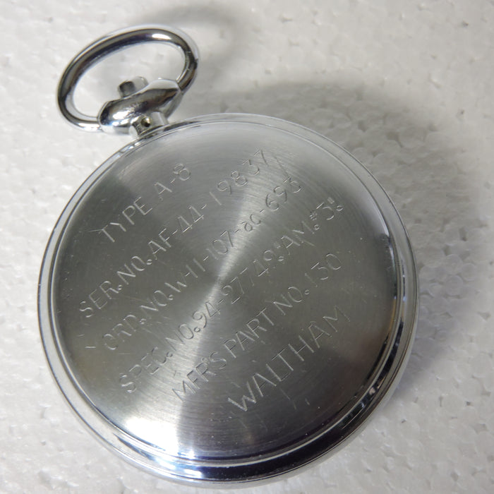 Stopwatch, Type A-8, Navigation Watch for Parts or Repair 1944 "Jitterbug"