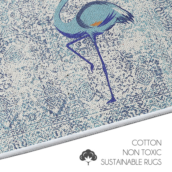 Sussexhome Florida Design Large Mouse Pad for Desk - Cotton Mousepad for Desktop, Table, Office Desk Pad- 20" x 31.5"