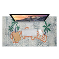 Sussexhome Los Angeles Design Large Mouse Pad for Desk - Cotton Mousepad for Desktop, Table, Office Desk Pad- 24" x 44"