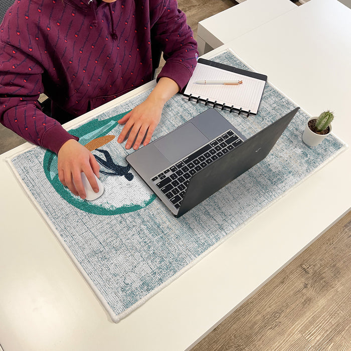 Sussexhome Miami Design Large Mouse Pad for Desk - Cotton Mousepad for Desktop, Table, Office Desk Pad- 20" x 31.5"