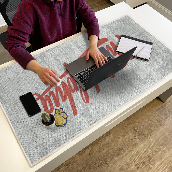 Sussexhome Philadelphia Design Large Mouse Pad for Desk - Cotton Mousepad for Desktop, Table, Office Desk Pad- 24" x 44"