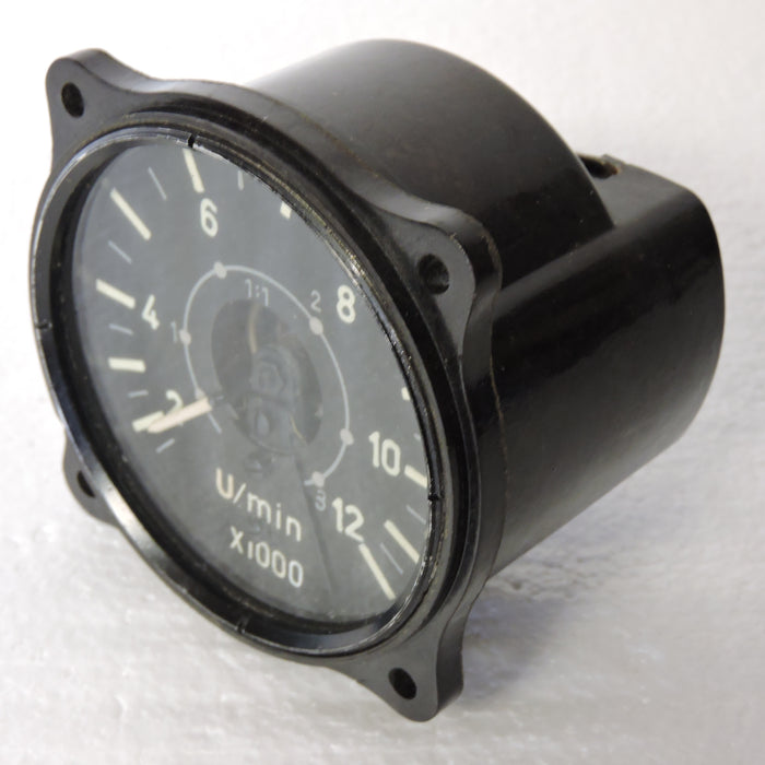 Tachometer, Electrical, 12,000 RPM, Luftwaffe Fl.20266 Drehzahlanzeiger