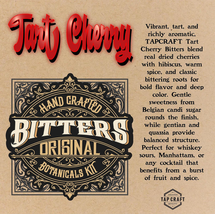 Tart Cherry Bitters Botanical Blend