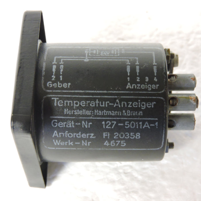 Temperature Indicator, Electrical, 160deg C, Luftwaffe Fl.20358 FW190