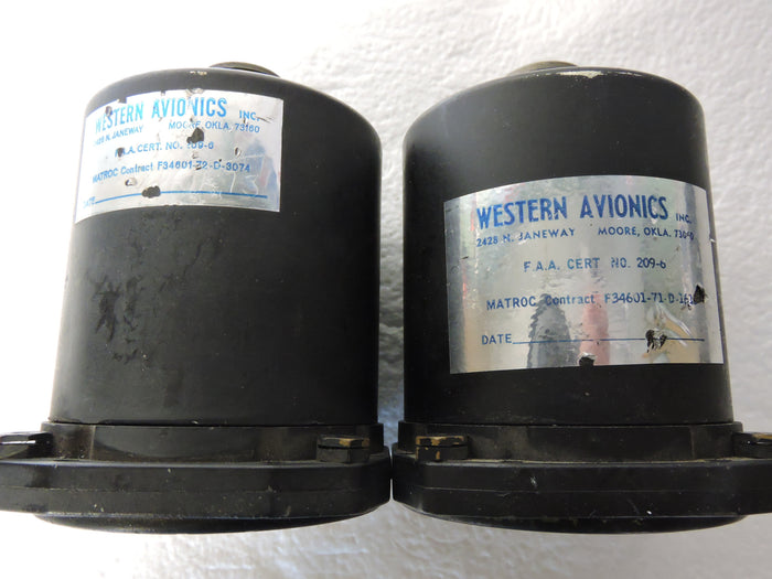 Torque Pressure / BMEP Indicators, Dual Engines 1&2, 3&4, C-121 Lockheed Constellation