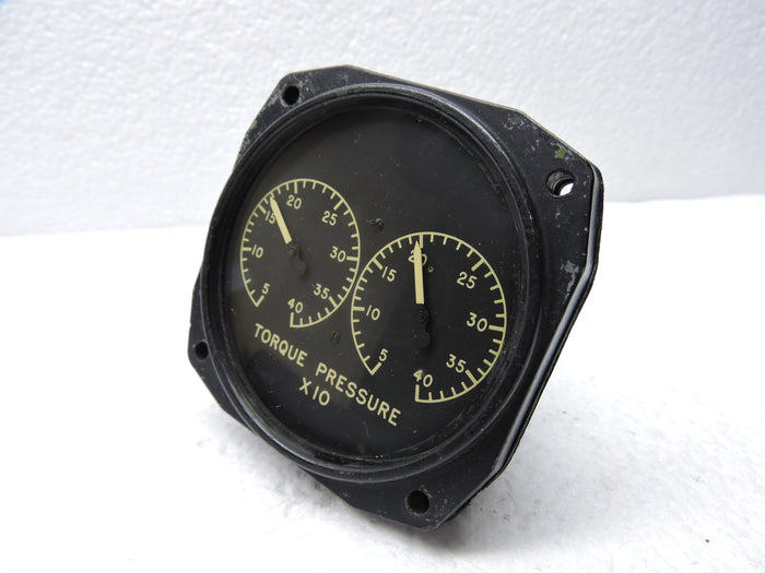Torque Pressure Indicator, Dual Engine, AJ SAVAGE Bendix 2
