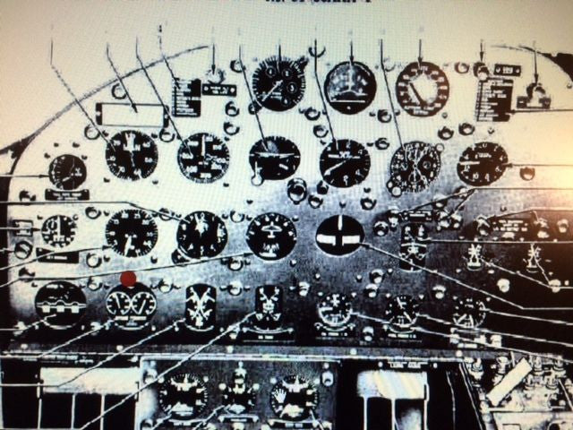 Torque Pressure Indicator, Dual Engine, AJ SAVAGE Bendix 2