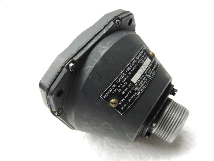Torque Pressure Indicator, Dual Engine, AJ SAVAGE Bendix 2
