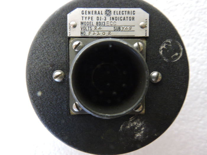 Trim Position Triple Indicator, Rudder, Aileron, Elevator GE DJ-3 Model 8DJ3ECC