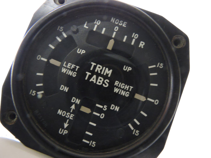 Trim Tab Position Indicator Weston Model 883 US Navy R4Q USAF C-119 Boxcar
