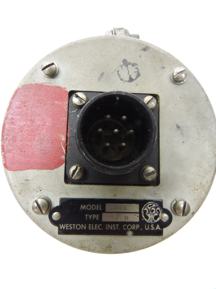 Trim Tab Position Indicator Weston Model 883 US Navy R4Q USAF C-119 Boxcar