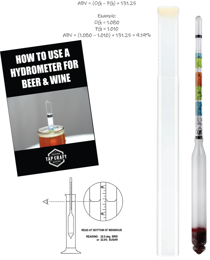 Triple Scale Hydrometer