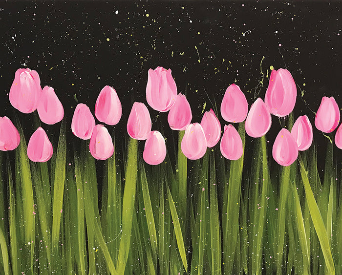 Tulips at Night