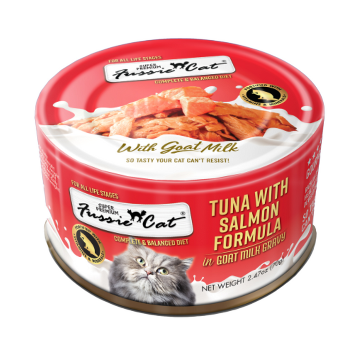 Tuna w Salmon in Goats Milk