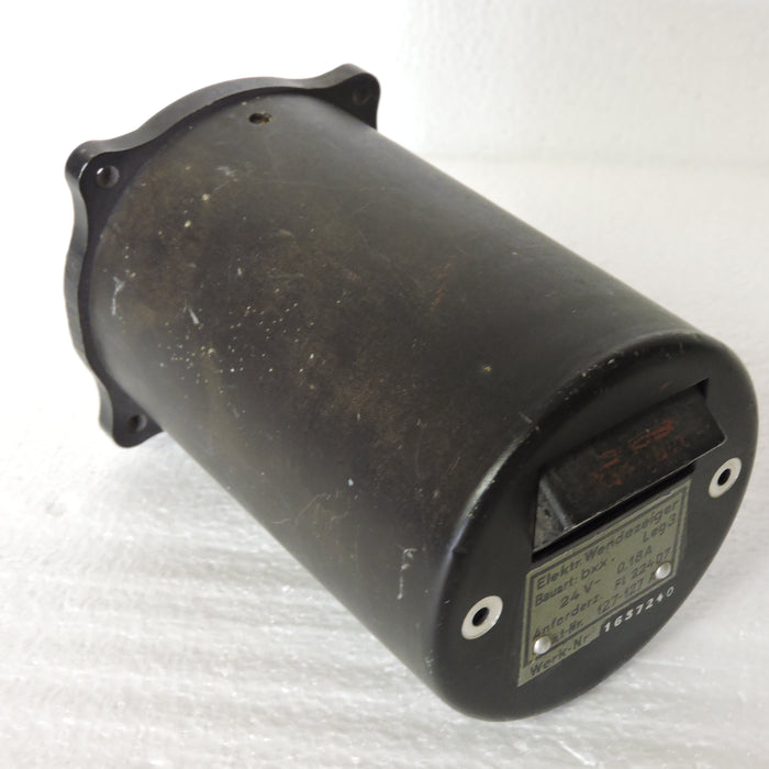 Turn and Bank Indicator, Electric, Luftwaffe FL 22407 Wendezeiger