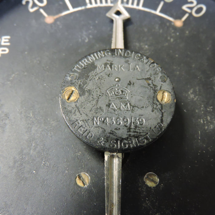 Turn and Slip Indicator, Mk IA, 6A/675, RAF 1939 Core