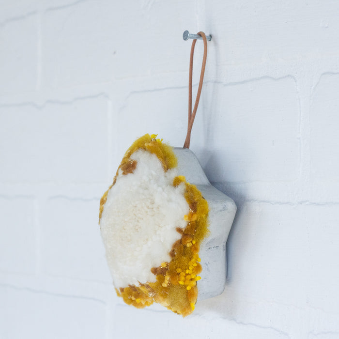 "Twinkle" Star Puff Ornament | Yellow 1