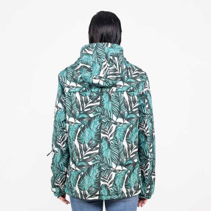 Unisex Aqua Black Fleece