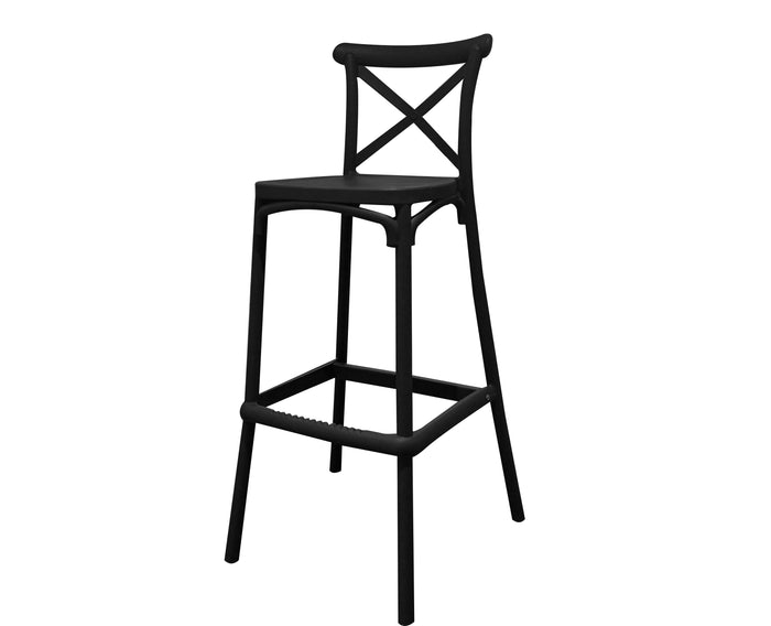 Uratex Monoblock Sofia Barstool in black