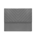 Uratex Rio Quilted Headboard in gray