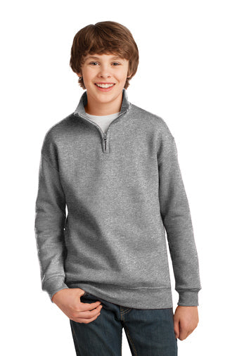VB - JERZEES® Youth NuBlend® 1/4-Zip Cadet Collar Sweatshirt 995Y