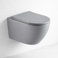 Solid Wall Hung WC Matt Grey - Matte Grey Wall Hung Toilet Pakistan - Aqua Bath