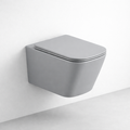 Solid Wall Hung WC Matt Grey - Matte Grey Wall Hung Toilet Pakistan - Aqua Bath