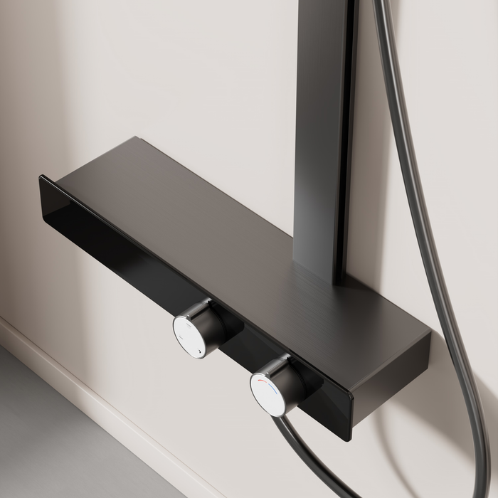 Wall Mounted Shower Set - SSL-WZ-1 - Grey