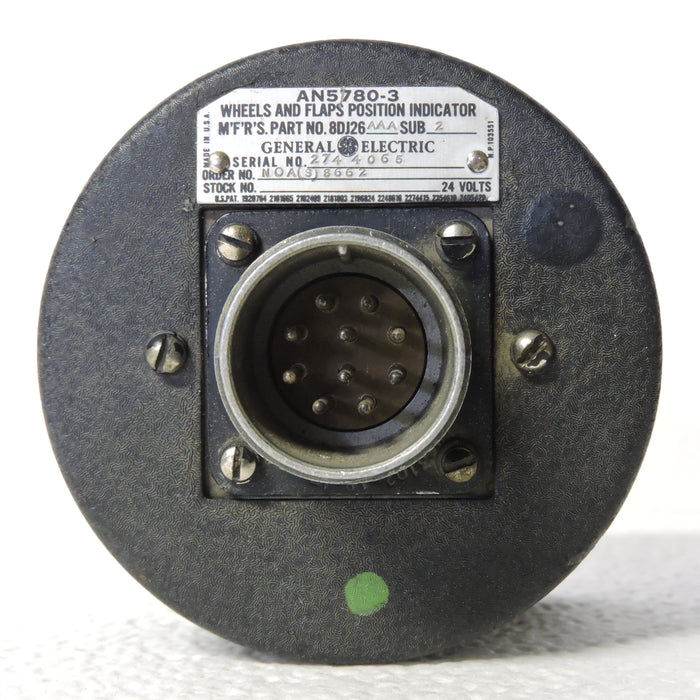 Wheel and Flap Position Indicator, AN5780-3, 8DJ26AAA US Navy