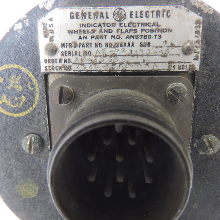 Wheel and Flap Position Indicator, AN5780-T3, 8DJ26AAA