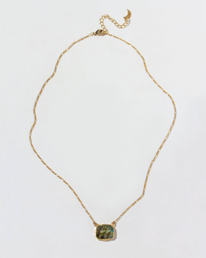 Wild & Grounded Labradorite Necklace