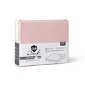 Packaging of the Wink Bed Linens Duvet Cover in pink