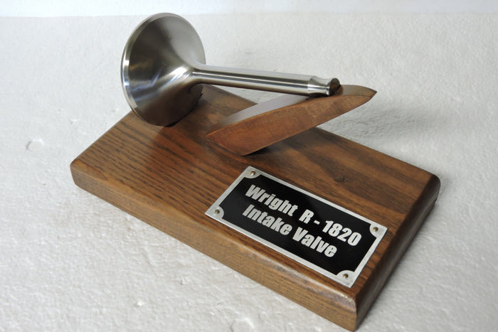 Wright R-1820 Cyclone Engine Intake Valve Display