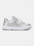 Zapatillas DC Mujer Construct Blanco Plateado
